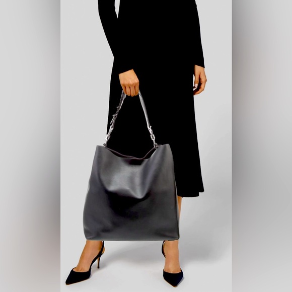 AllSaints Captain N/S Leather tote Bag